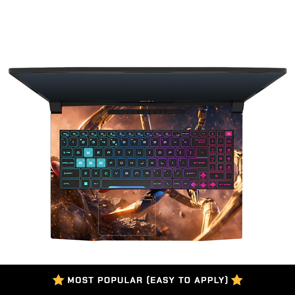 Spider Man Mech Arms MSI Katana 15 B13V Laptop Skin