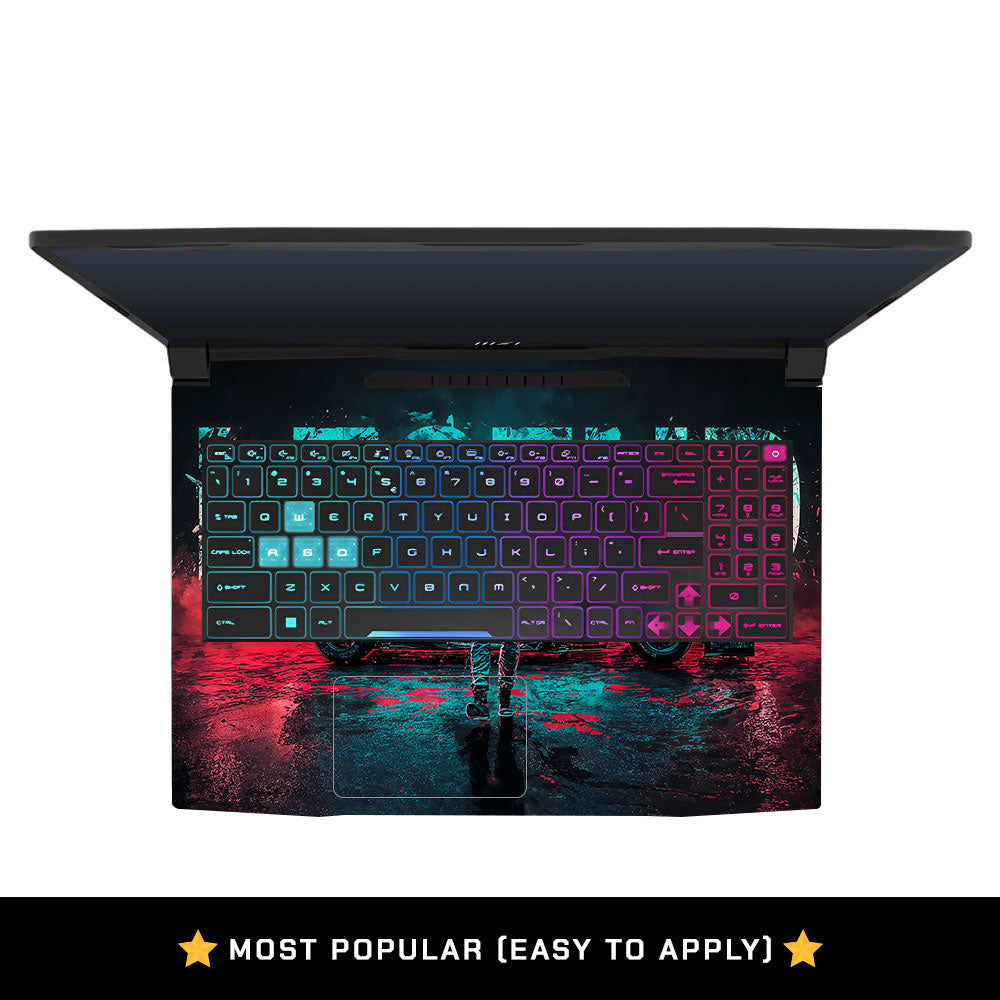 F1 Legend Racer MSI Katana 15 B13V Laptop Skin
