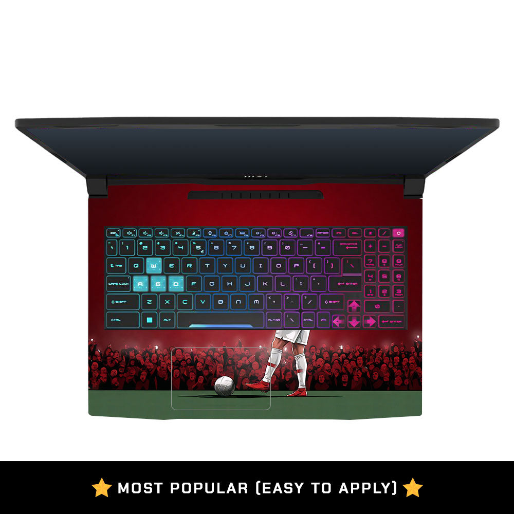 Ronaldo Cold Mode MSI Katana 15 B13V Laptop Skin