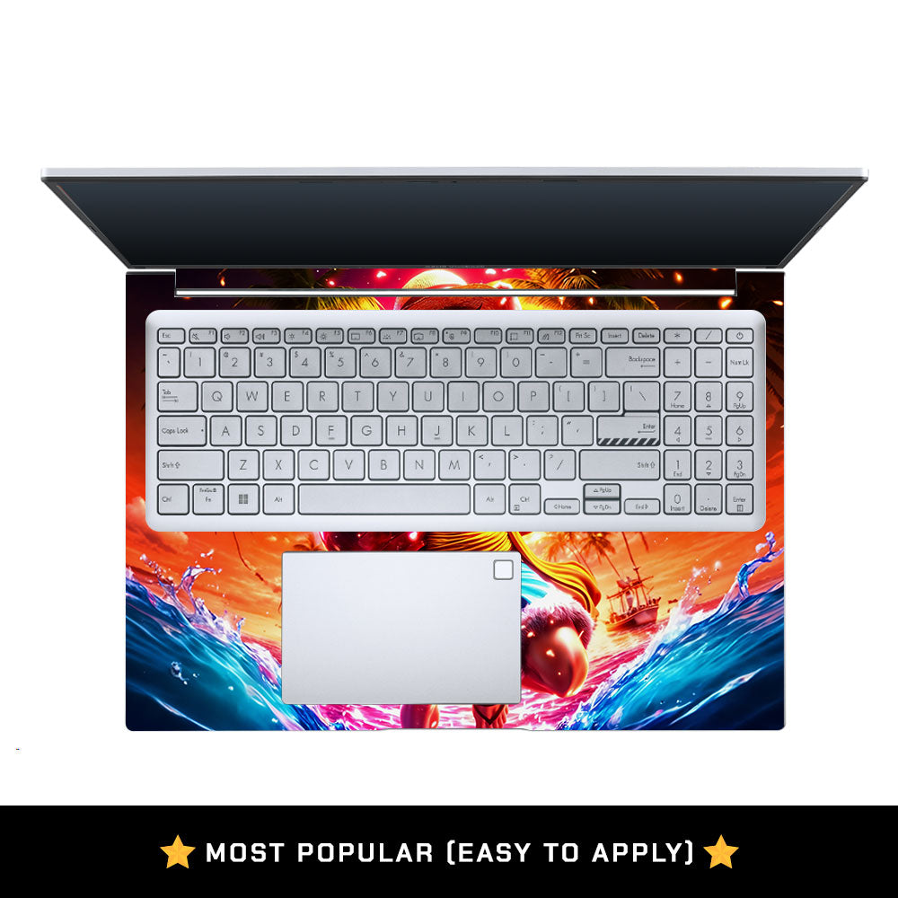 Golden Aura Pirate Asus Vivobook X1605ZA Laptop Skin