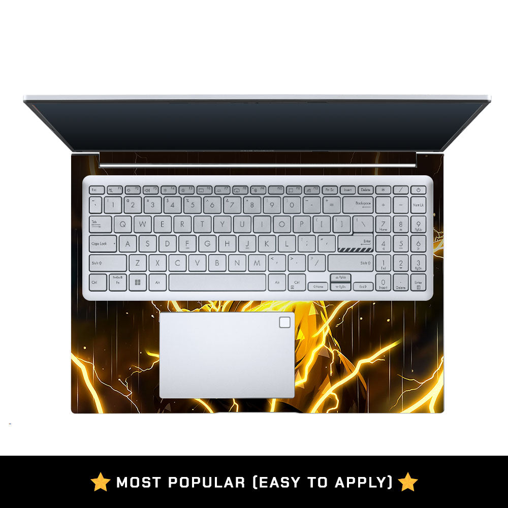 Thunder Anime Swordsman Asus Vivobook X1605ZA Laptop Skin
