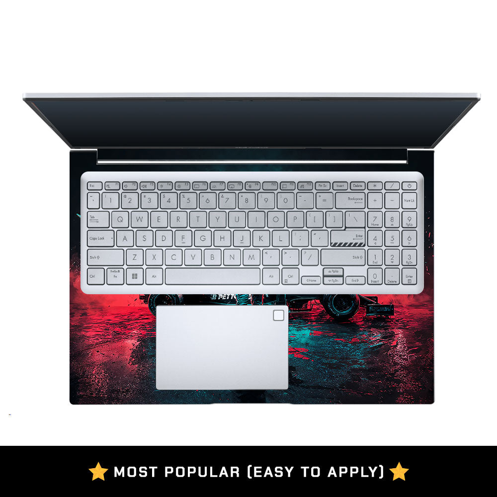 F1 Legend Racer Asus Vivobook X1605ZA Laptop Skin