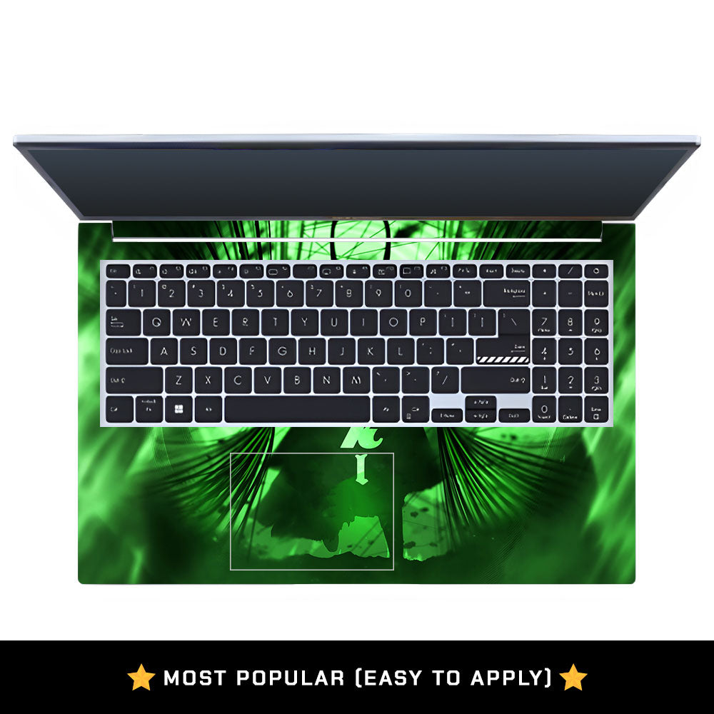 Loki's Green Aura Asus Vivobook 15 X1502ZA Laptop Skin