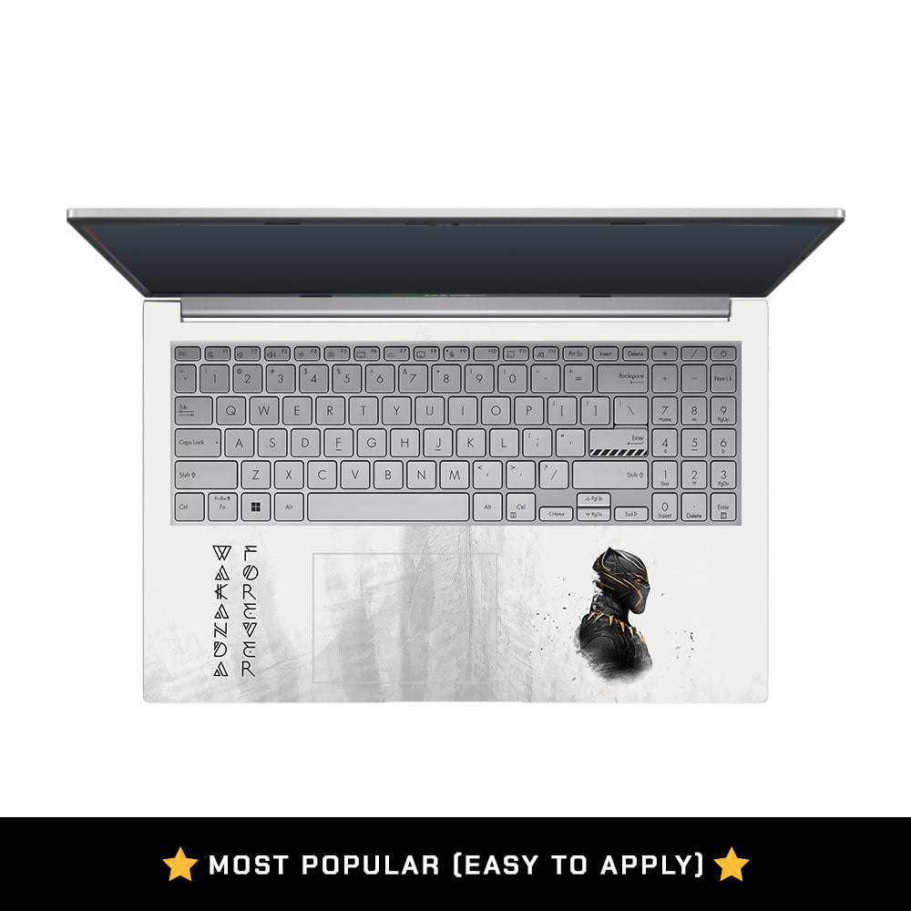 Wakanda Forever Black Panther Comic Asus Vivobook 15 X1504ZA Laptop Skin