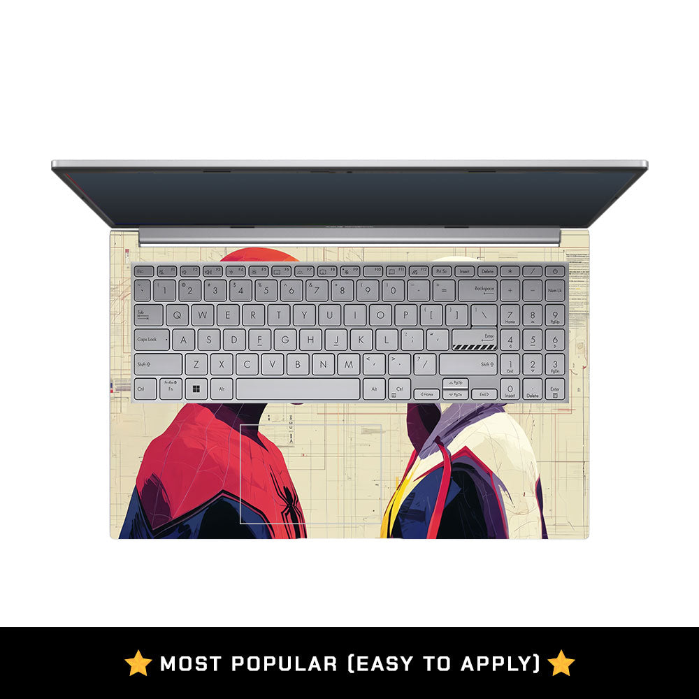 Spider Man X Spider Gwen Asus Vivobook 15 X1504ZA Laptop Skin