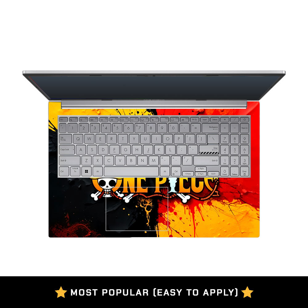 One Piece Paint Splash Asus Vivobook 15 X1504ZA Laptop Skin