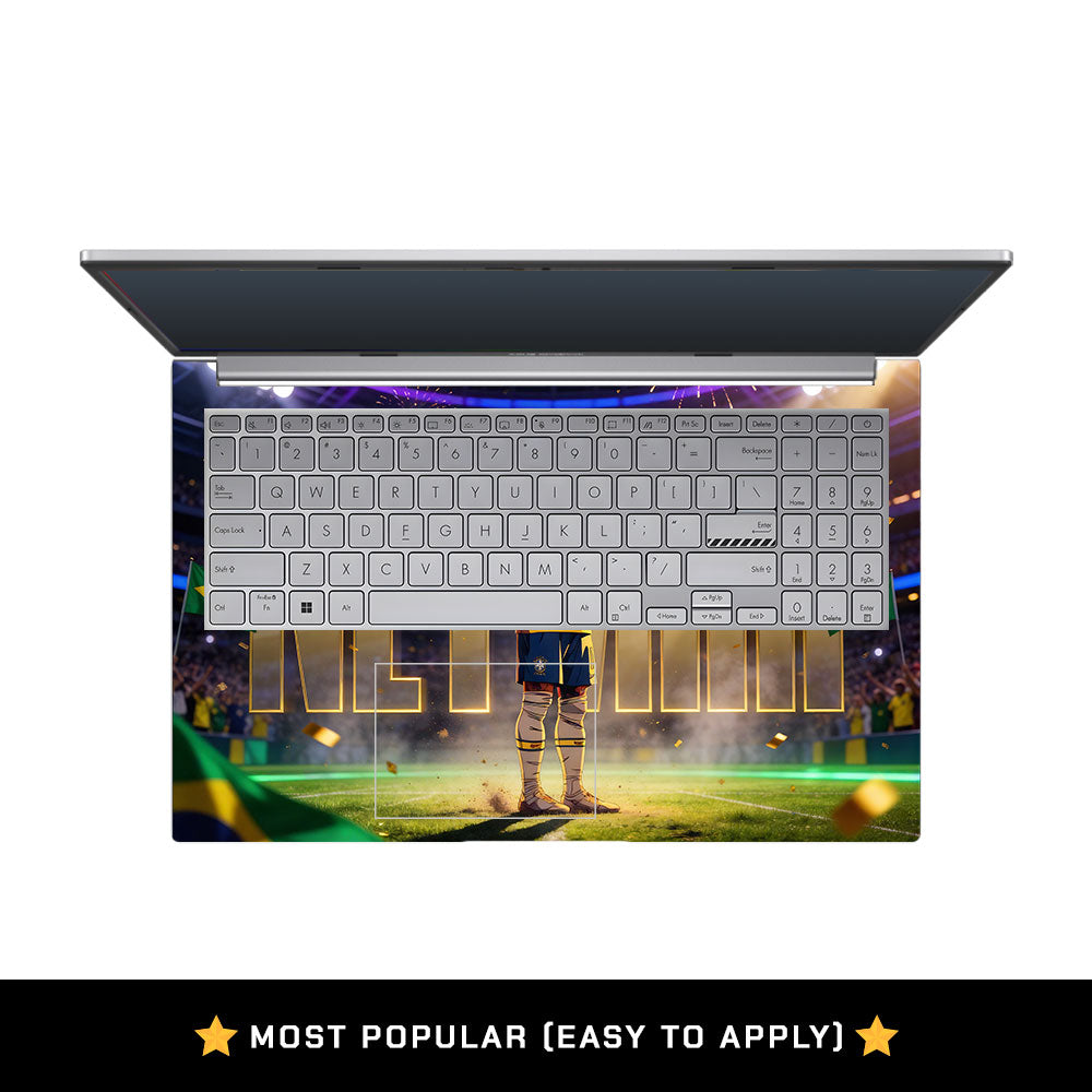Golden Flair Aura Asus Vivobook 15 X1504ZA Laptop Skin