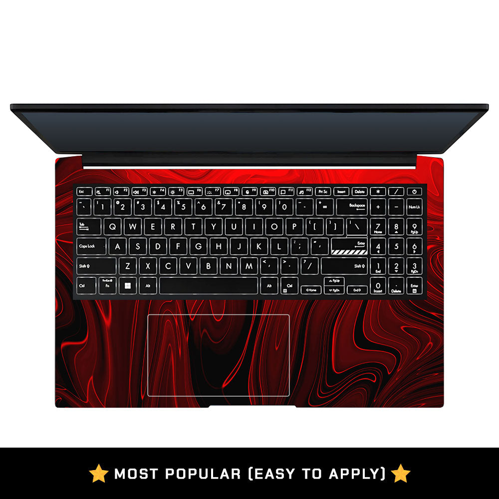 Fiery Waves Asus Vivobook Pro 15 M6500QC & M6500QH Laptop Skin