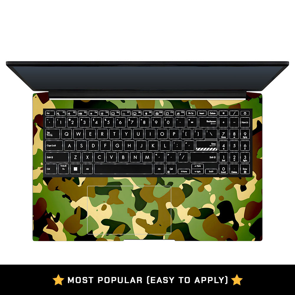 Desert Brown Camo Asus Vivobook Pro 15 M6500QC & M6500QH Laptop Skin