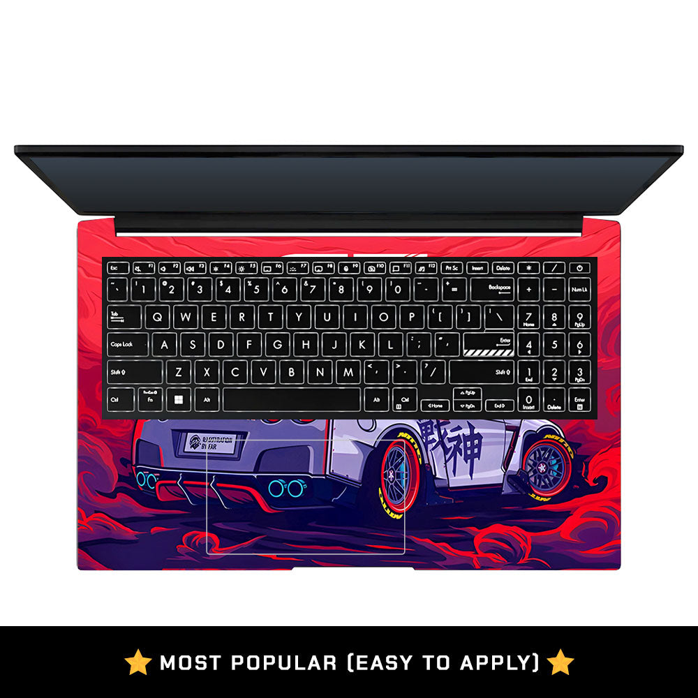 JDM Racing Edition Asus Vivobook Pro 15 M6500QC & M6500QH Laptop Skin