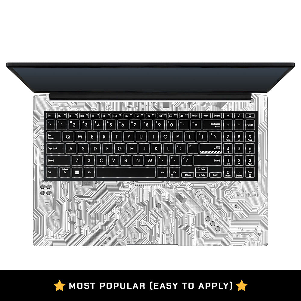 FOMO Circuit Light Mode Asus Vivobook Pro 15 M6500QC & M6500QH Laptop Skin