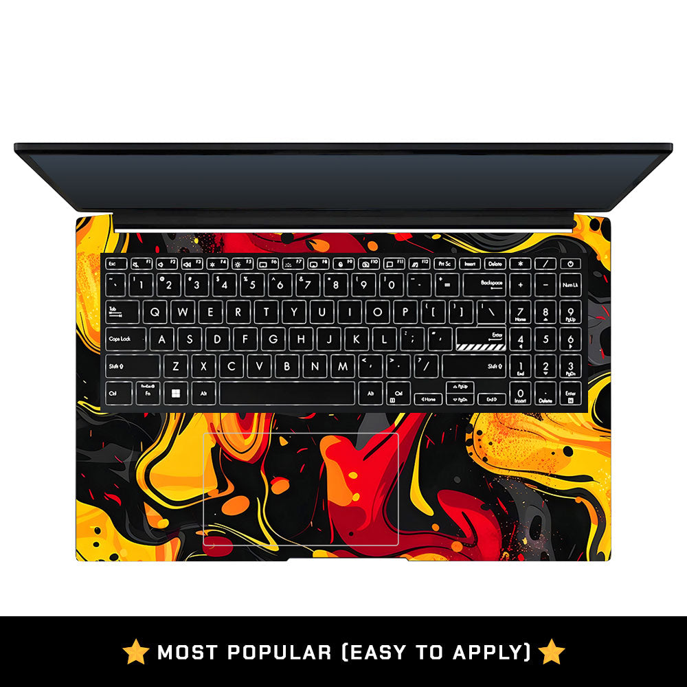 Lava Burst Asus Vivobook Pro 15 M6500QC & M6500QH Laptop Skin