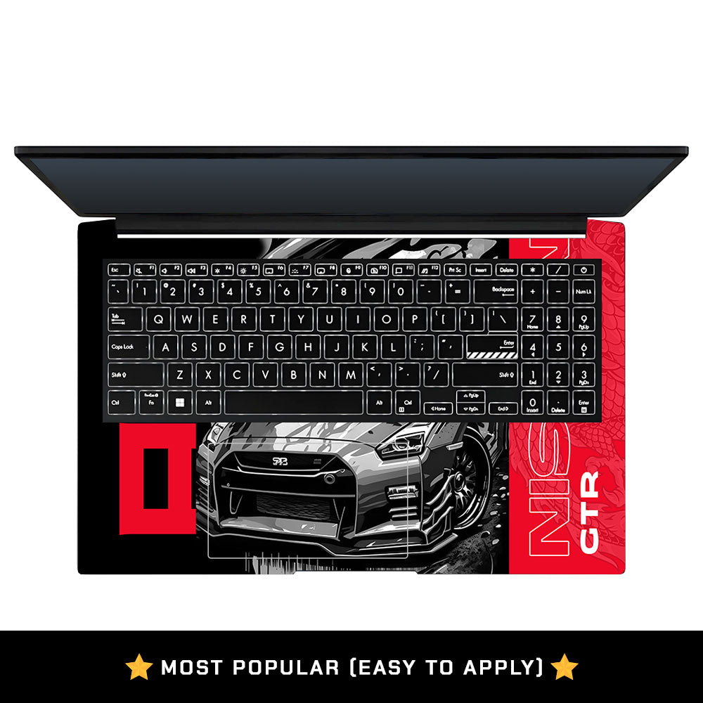 Nissan GTR Thrill Asus Vivobook Pro 15 M6500QC & M6500QH Laptop Skin