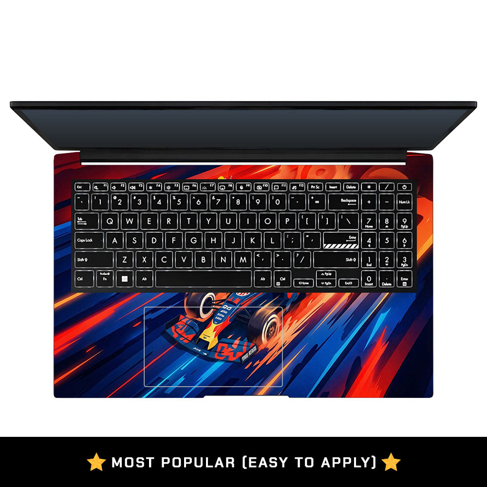 Red Bull Racing Velocity Asus Vivobook Pro 15 M6500QC & M6500QH Laptop Skin