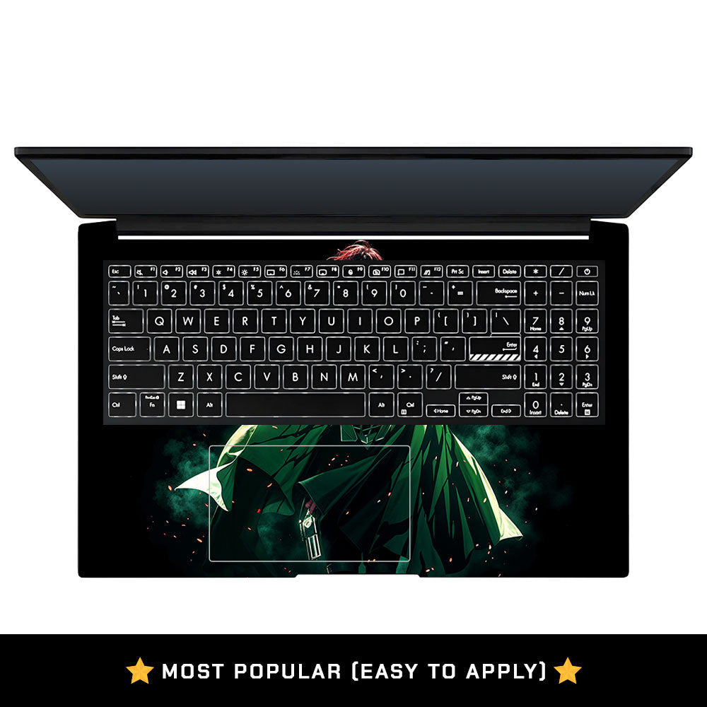 Levi Ackerman Stance Asus Vivobook Pro 15 M6500QC & M6500QH Laptop Skin