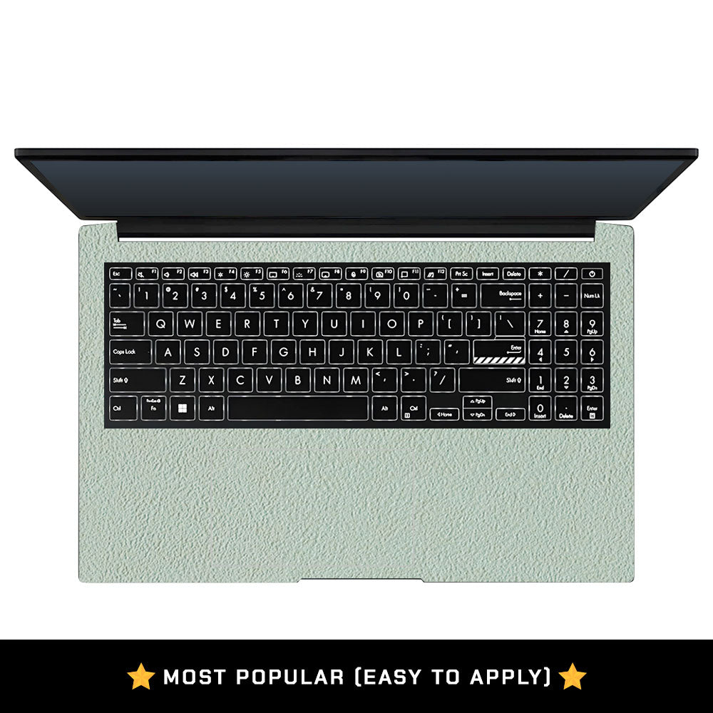 Textured Aqua Stone Asus Vivobook Pro 15 M6500QC & M6500QH Laptop Skin