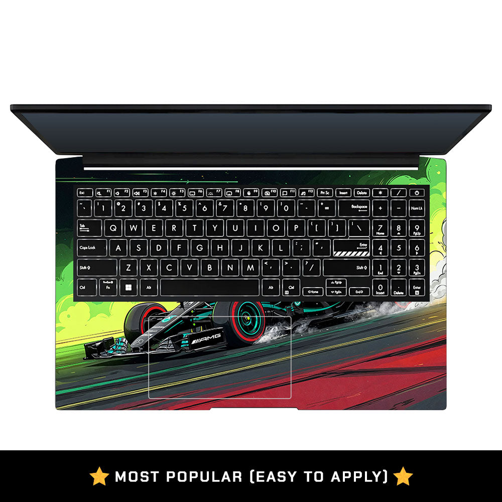 W15 F1 Red Bull x AMG Velocity Asus Vivobook Pro 15 M6500QC & M6500QH Laptop Skin