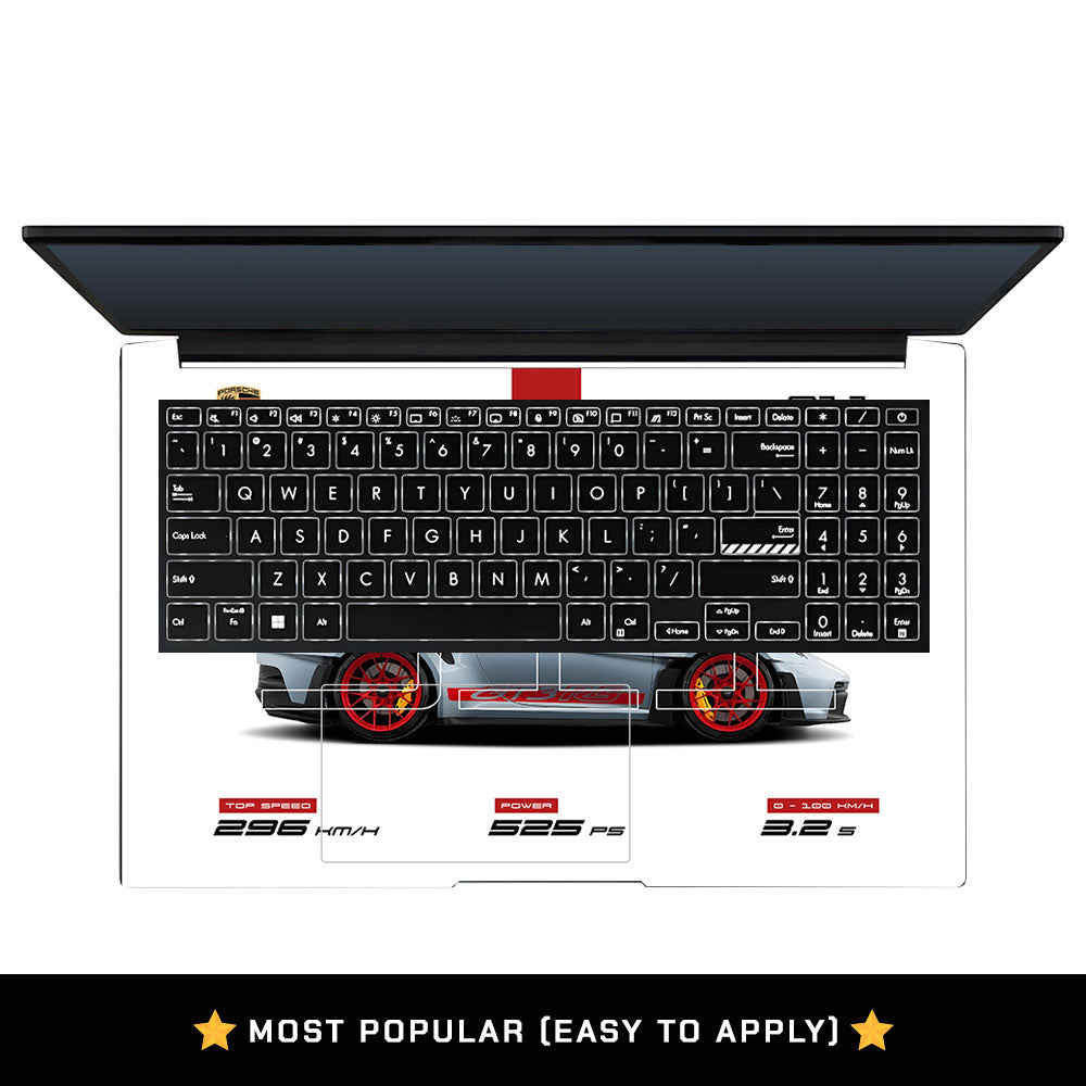 Porsche 911 GT3 RS Asus Vivobook Pro 15 M6500QC & M6500QH Laptop Skin