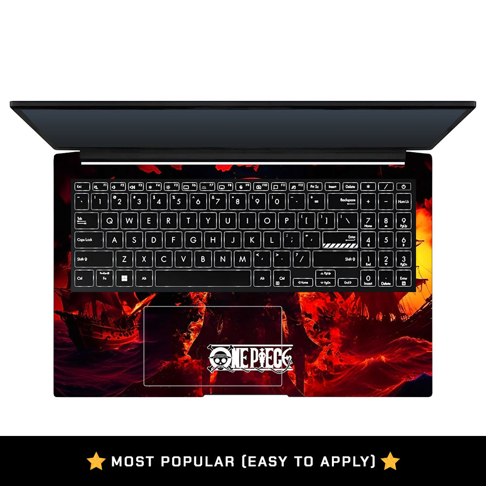 Luffy's Burning Tide Asus Vivobook Pro 15 M6500QC & M6500QH Laptop Skin