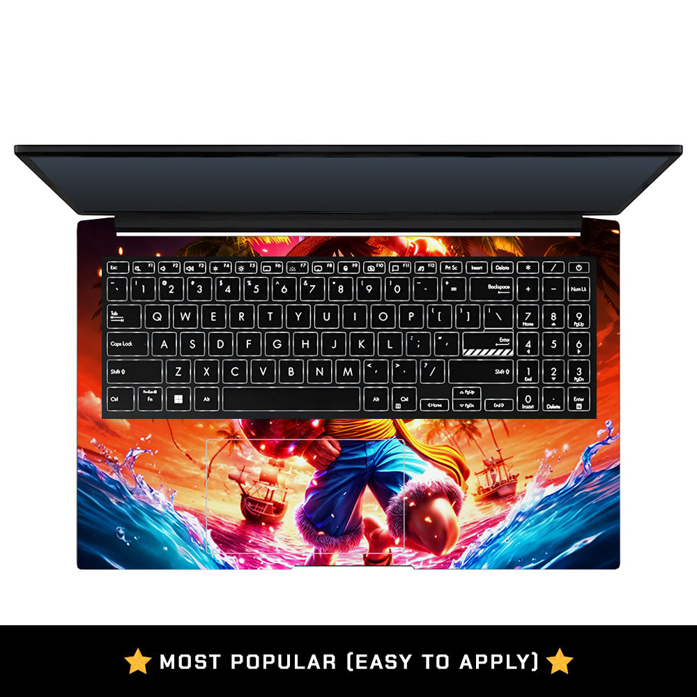 Luffy's Radiant Will Asus Vivobook Pro 15 M6500QC & M6500QH Laptop Skin