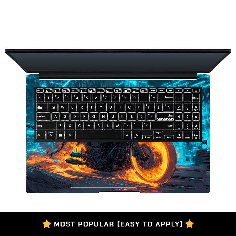 Hellfire Rider Asus Vivobook Pro 15 M6500QC & M6500QH Laptop Skin