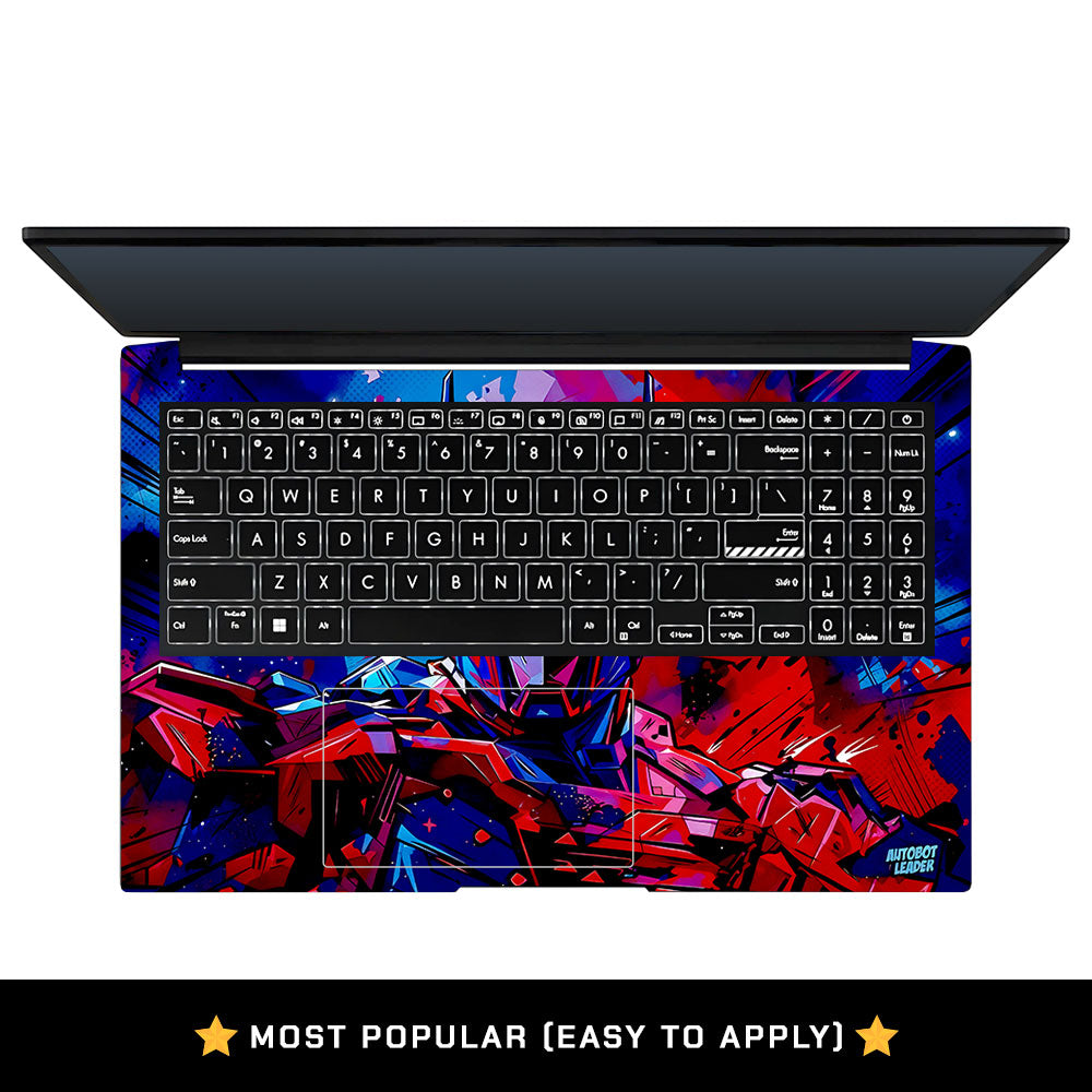 Optimus Prime Transformer Asus Vivobook Pro 15 M6500QC & M6500QH Laptop Skin