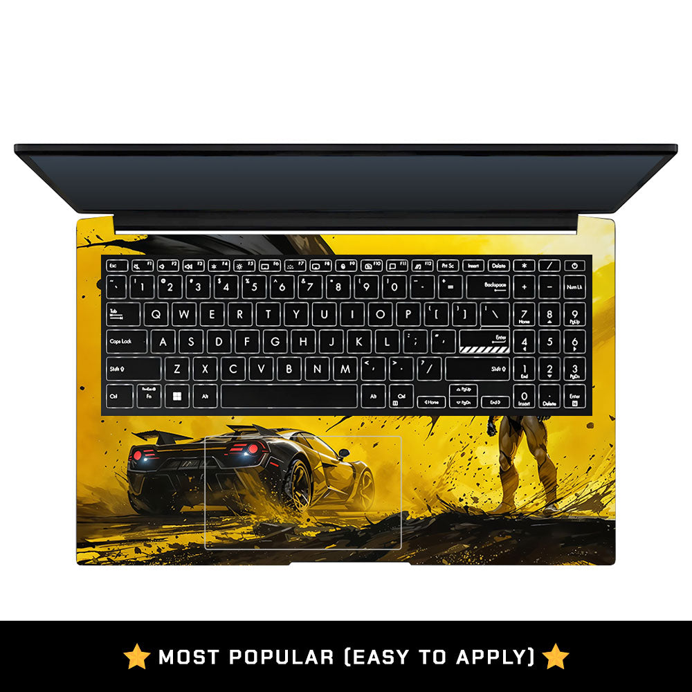 Dark Hero Velocity Asus Vivobook Pro 15 M6500QC & M6500QH Laptop Skin
