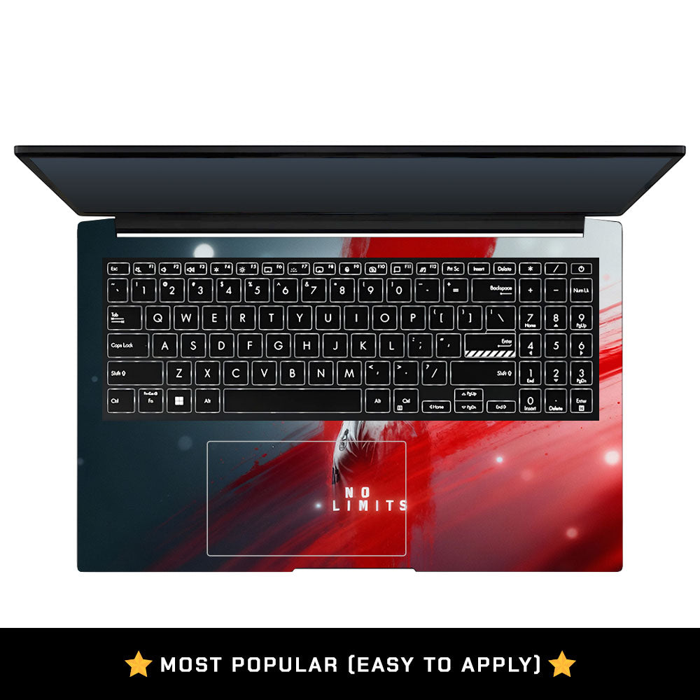 No Limits Ronaldo Spirit Asus Vivobook Pro 15 M6500QC & M6500QH Laptop Skin