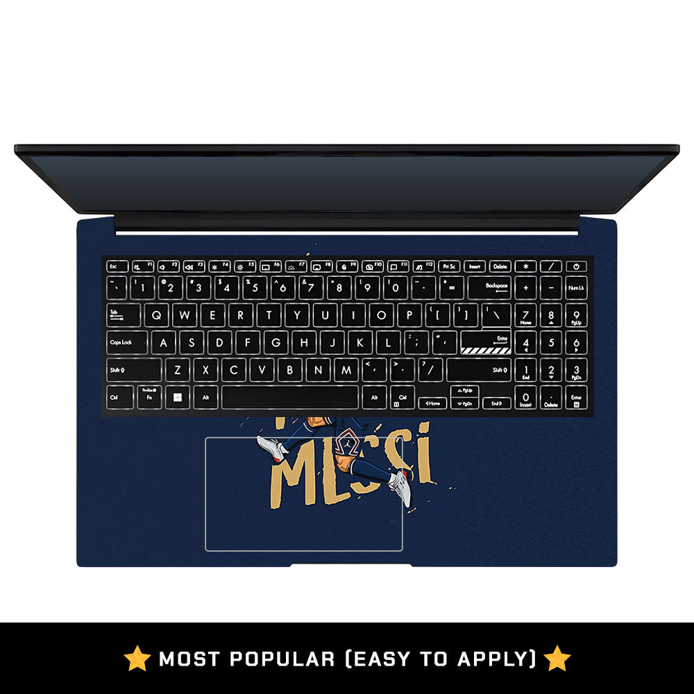Messi Motion Masterpiece Asus Vivobook Pro 15 M6500QC & M6500QH Laptop Skin
