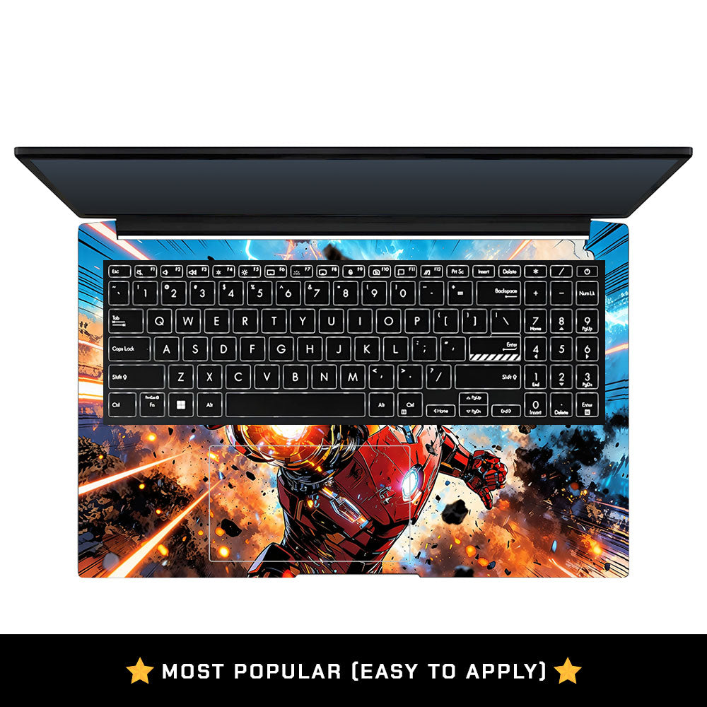 Iron Impact The Arc Reactor Asus Vivobook Pro 15 M6500QC & M6500QH Laptop Skin