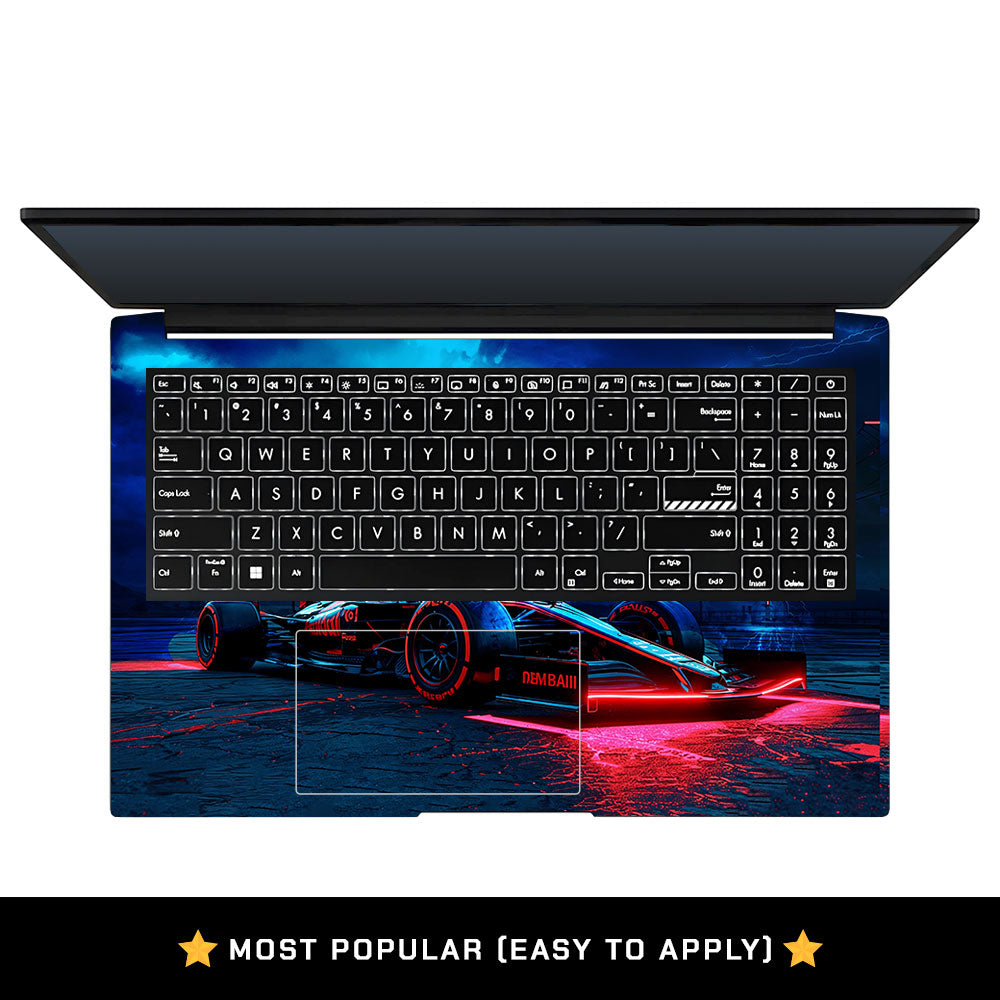 Fututristic Formula 1 Asus Vivobook Pro 15 M6500QC & M6500QH Laptop Skin