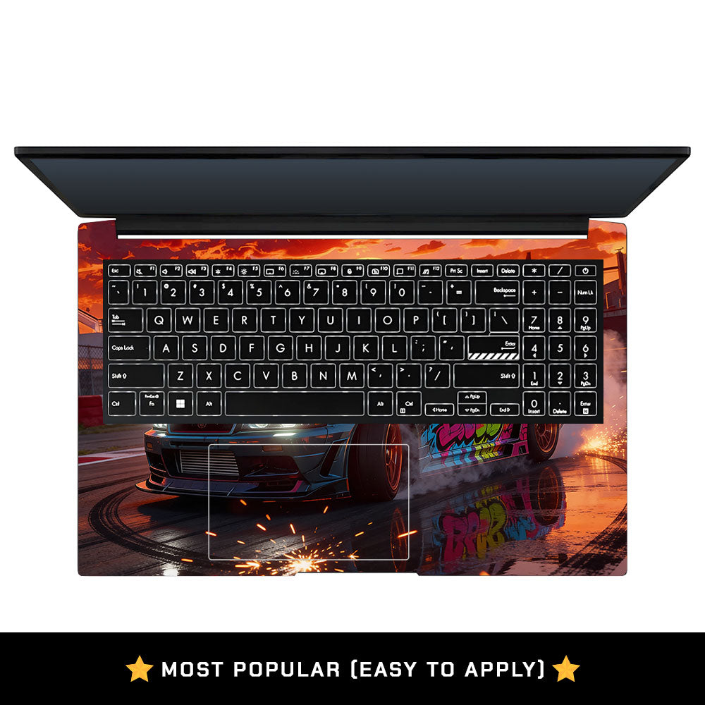 Tokyo Drift Vibes Asus Vivobook Pro 15 M6500QC & M6500QH Laptop Skin