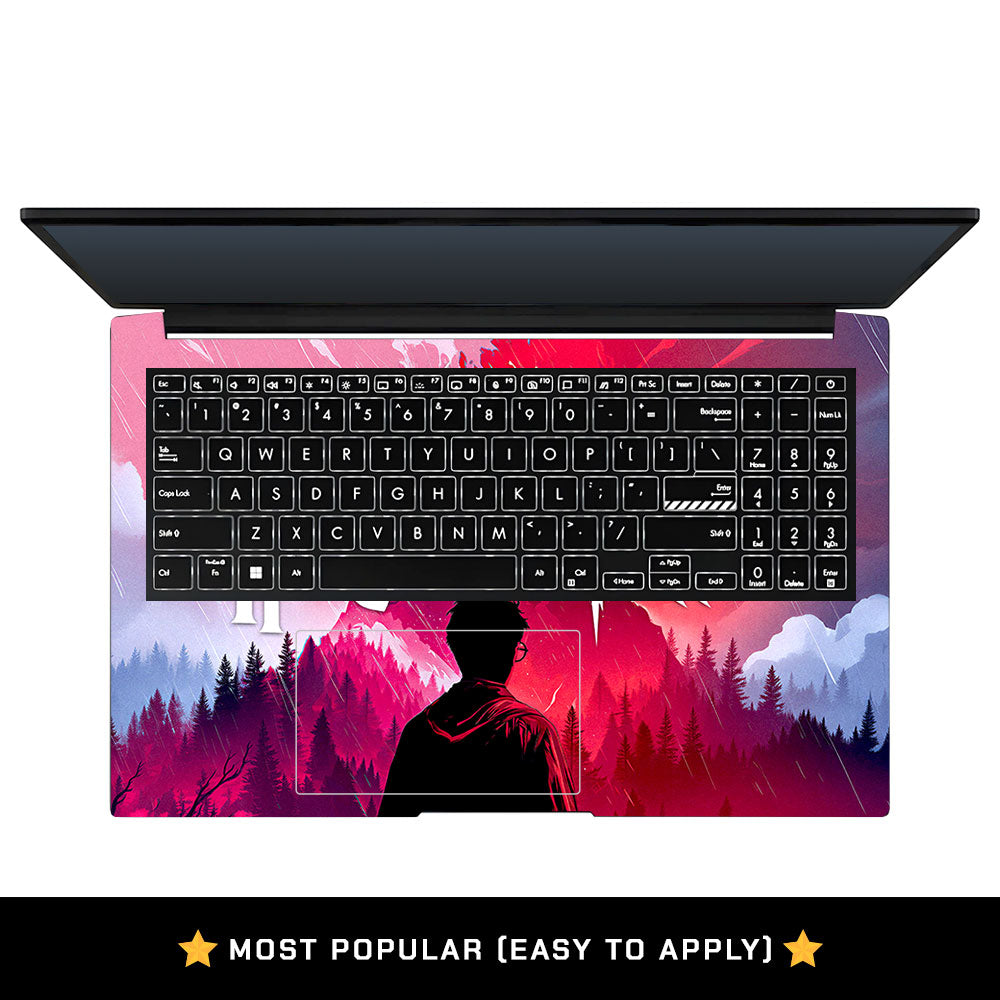 Harry Potter Magical Hogwarts Asus Vivobook Pro 15 M6500QC & M6500QH Laptop Skin