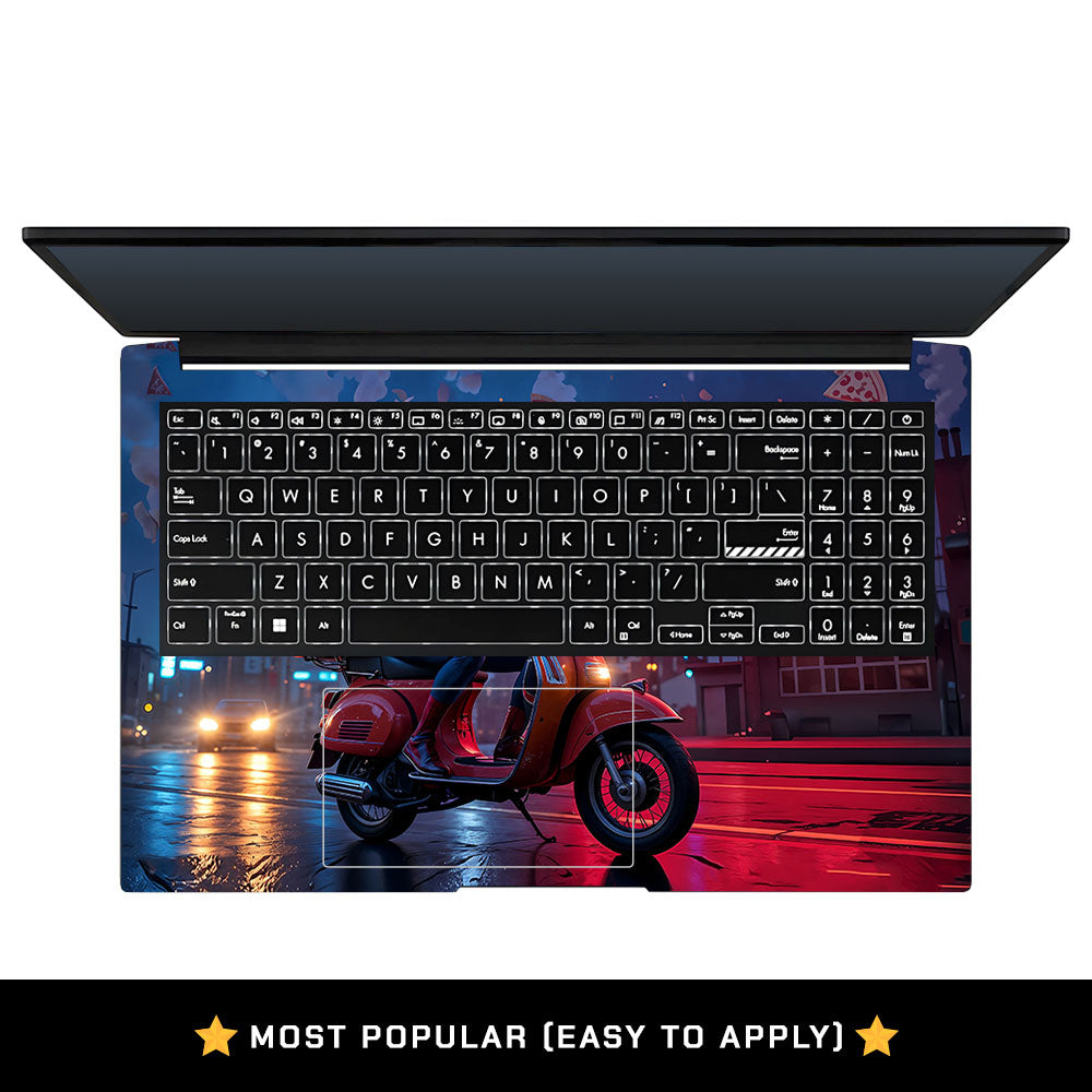 Pizza Spidey Asus Vivobook Pro 15 M6500QC & M6500QH Laptop Skin