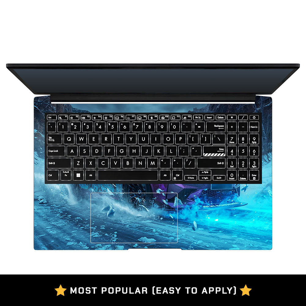 Neon Drift Car Asus Vivobook Pro 15 M6500QC & M6500QH Laptop Skin