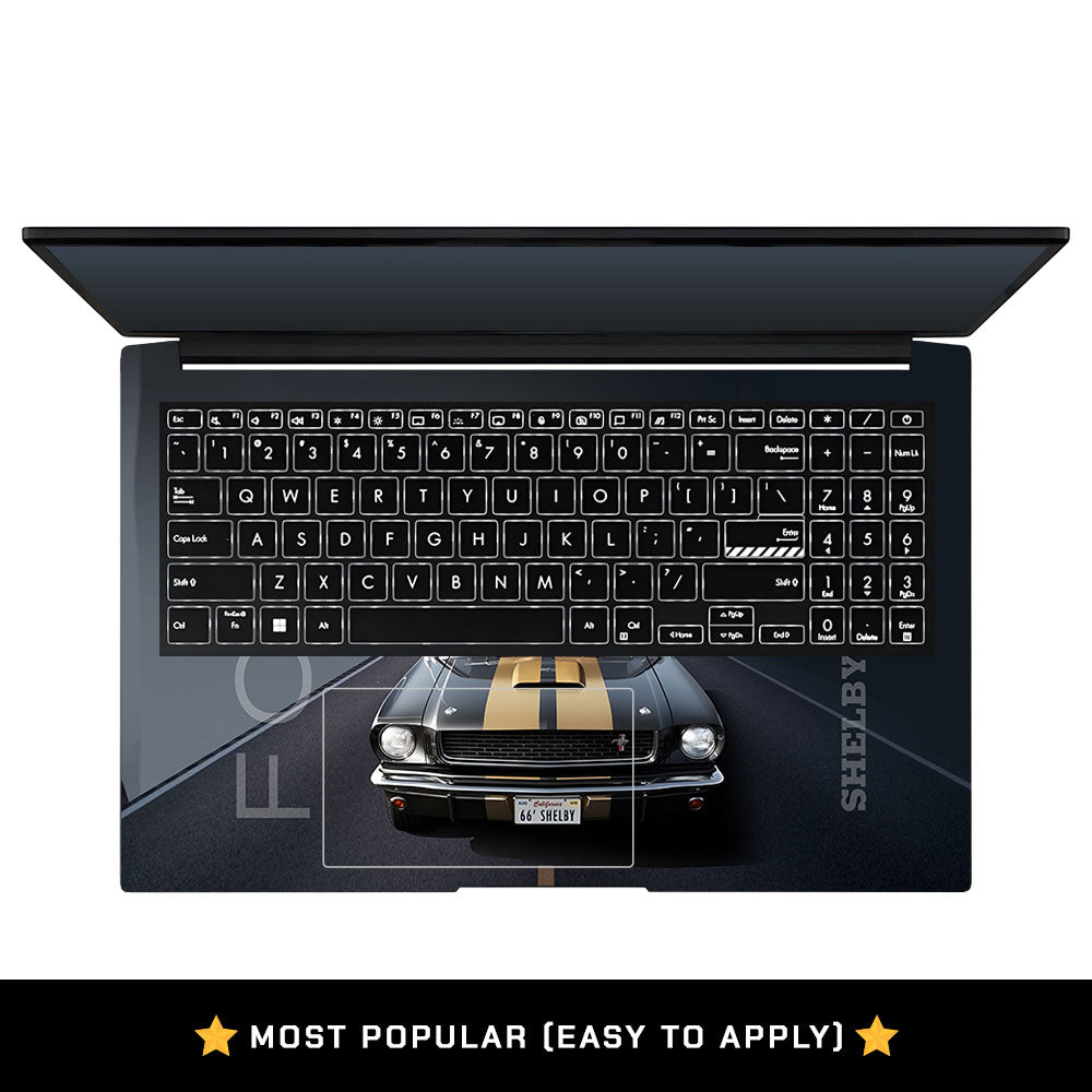 Shelby Mustang GT350H Asus Vivobook Pro 15 M6500QC & M6500QH Laptop Skin