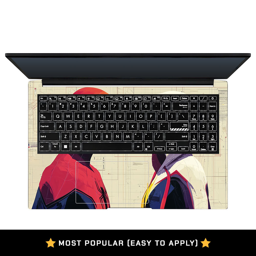 Web Hero Duo Asus Vivobook Pro 15 M6500QC & M6500QH Laptop Skin
