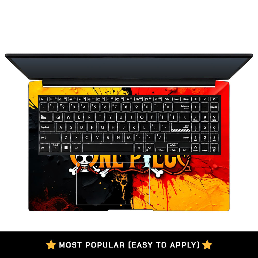 One Piece Paint Splash Asus Vivobook Pro 15 M6500QC & M6500QH Laptop Skin