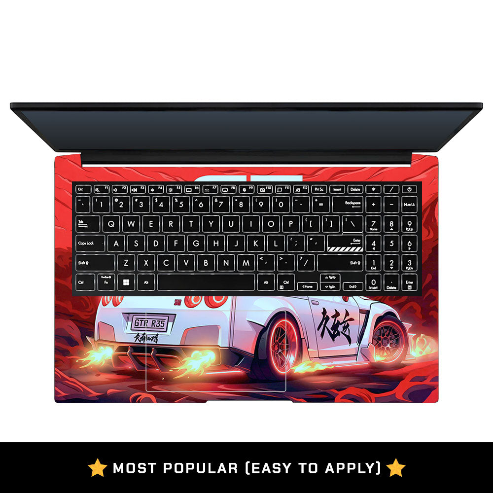 Nissan GTR Turbo Performance Edition Asus Vivobook Pro 15 M6500QC & M6500QH Laptop Skin