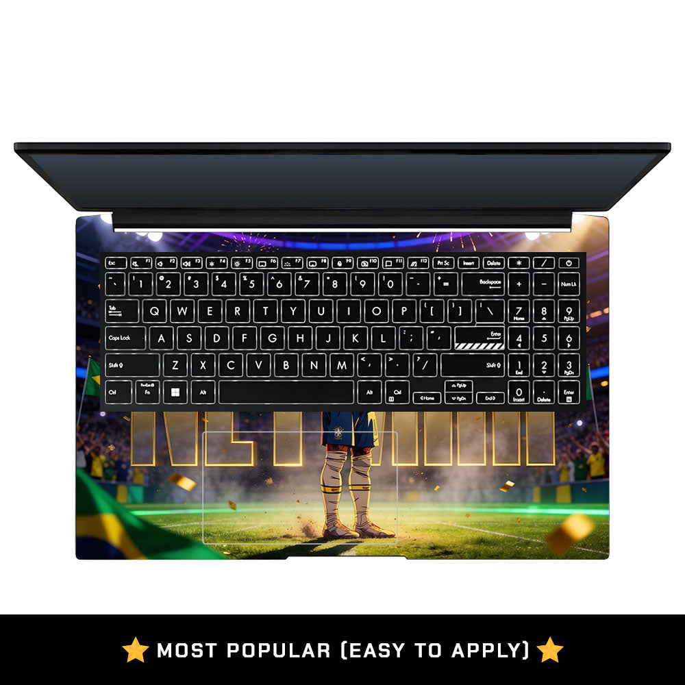Golden Flair Aura Asus Vivobook Pro 15 M6500QC & M6500QH Laptop Skin
