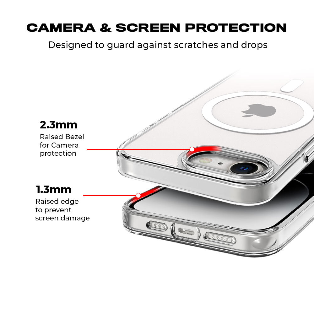Apple iPhone 16E Crystal Armour MagSafe Case