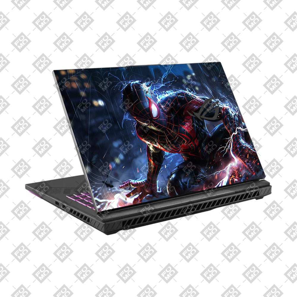 Neon Web Hero Asus ROG Strix G16 G614 3D Laptop Skin