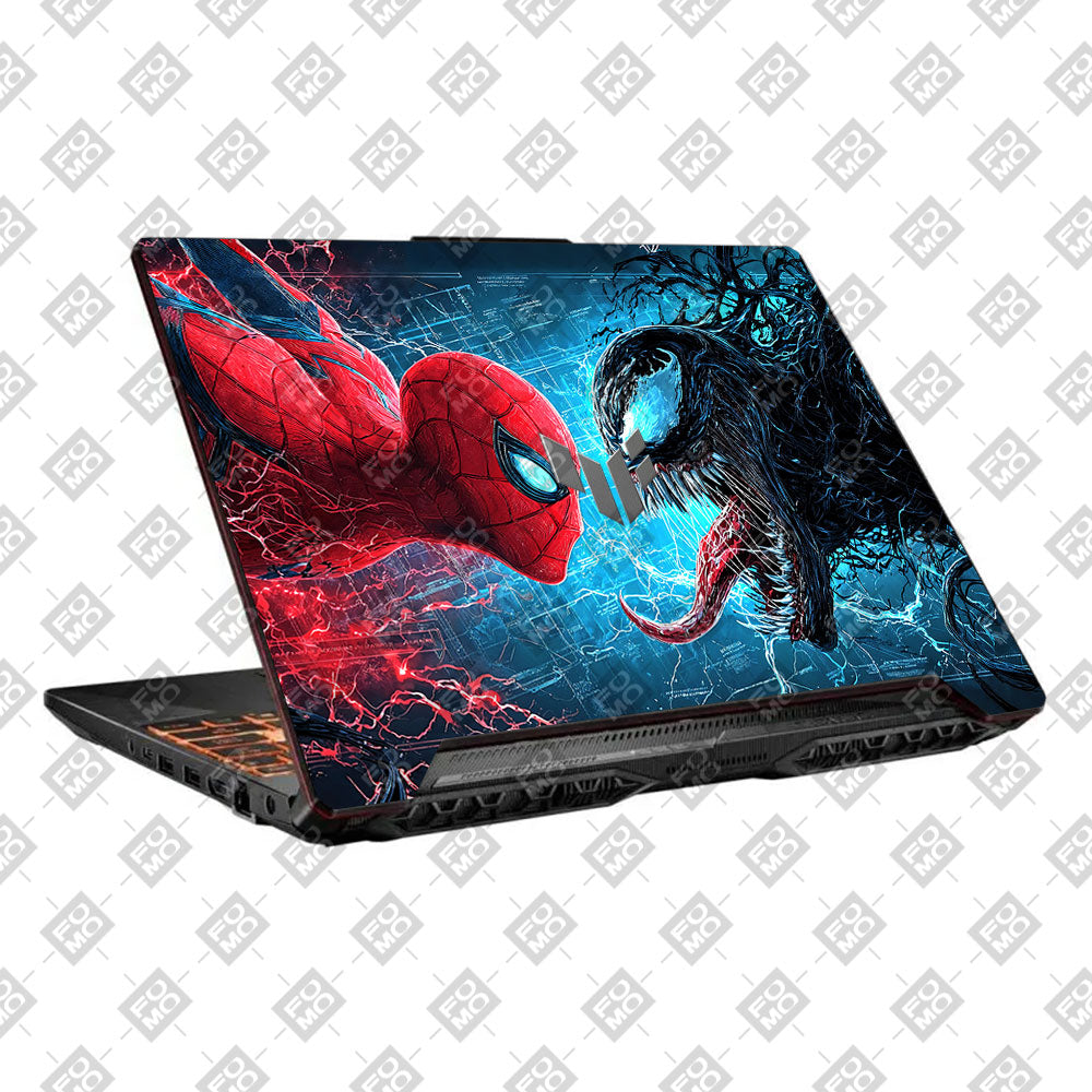 Web Hero Showdown Asus TUF F15 FX506 & A15 FA506 3D Laptop Skin