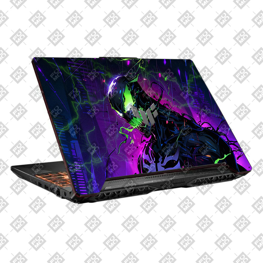 Venom Chaos Surge Asus TUF F15 FX506 & A15 FA506 3D Laptop Skin