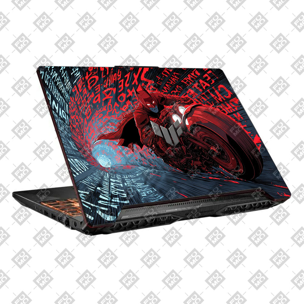 Vigilante Speed Overdrive Asus TUF F15 FX506 & A15 FA506 3D Laptop Skin