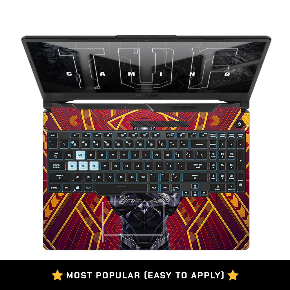 Tribal Royal Power Asus TUF F15 FX506 & A15 FA506 3D Laptop Skin