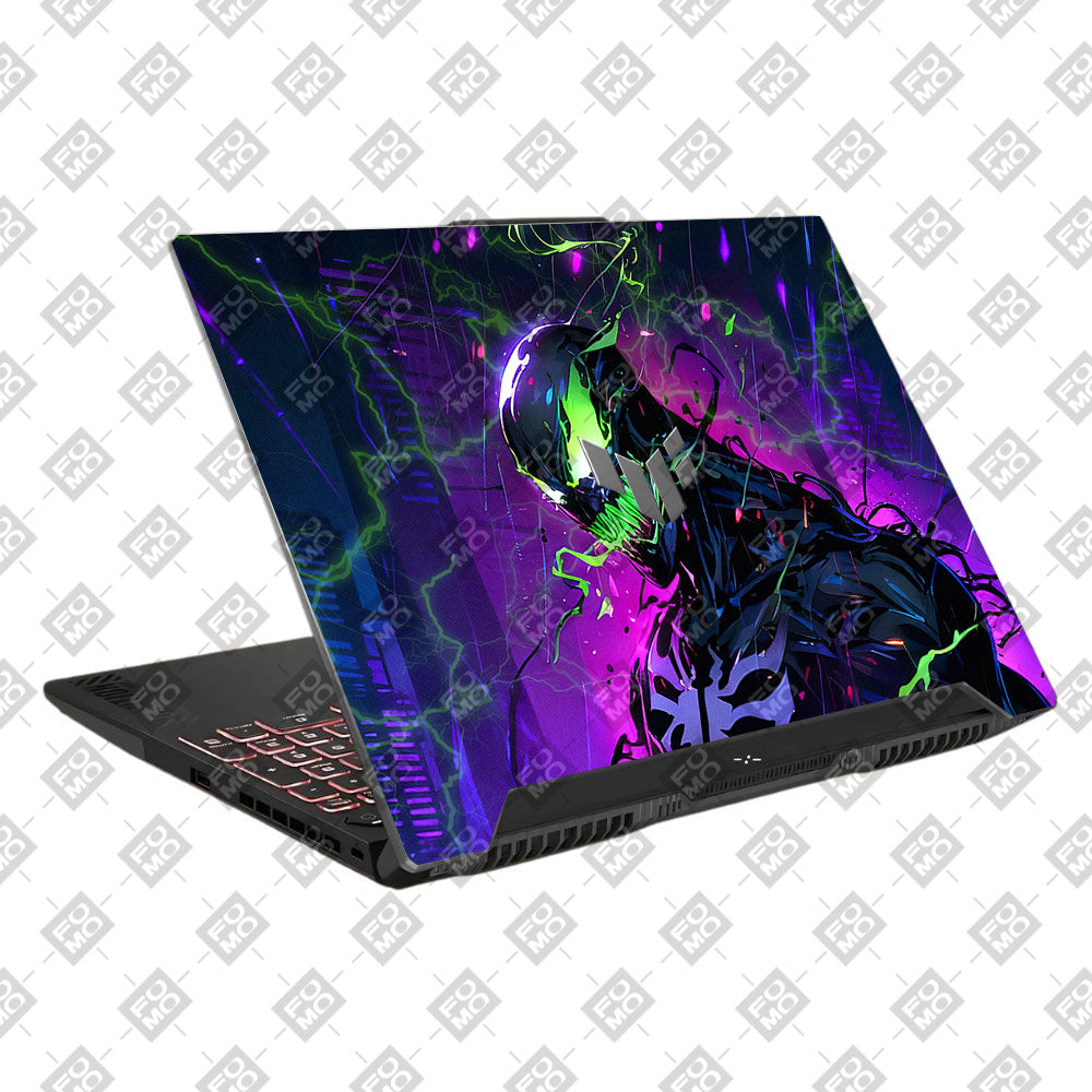 Venom Chaos Surge Asus TUF F15 FX507 & A15 FA507 3D Laptop Skin