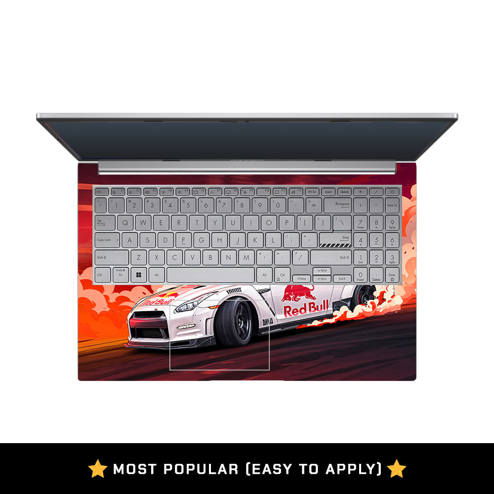 JDM Drift Fury Asus Vivobook 15 X1504ZA 3D Laptop Skin