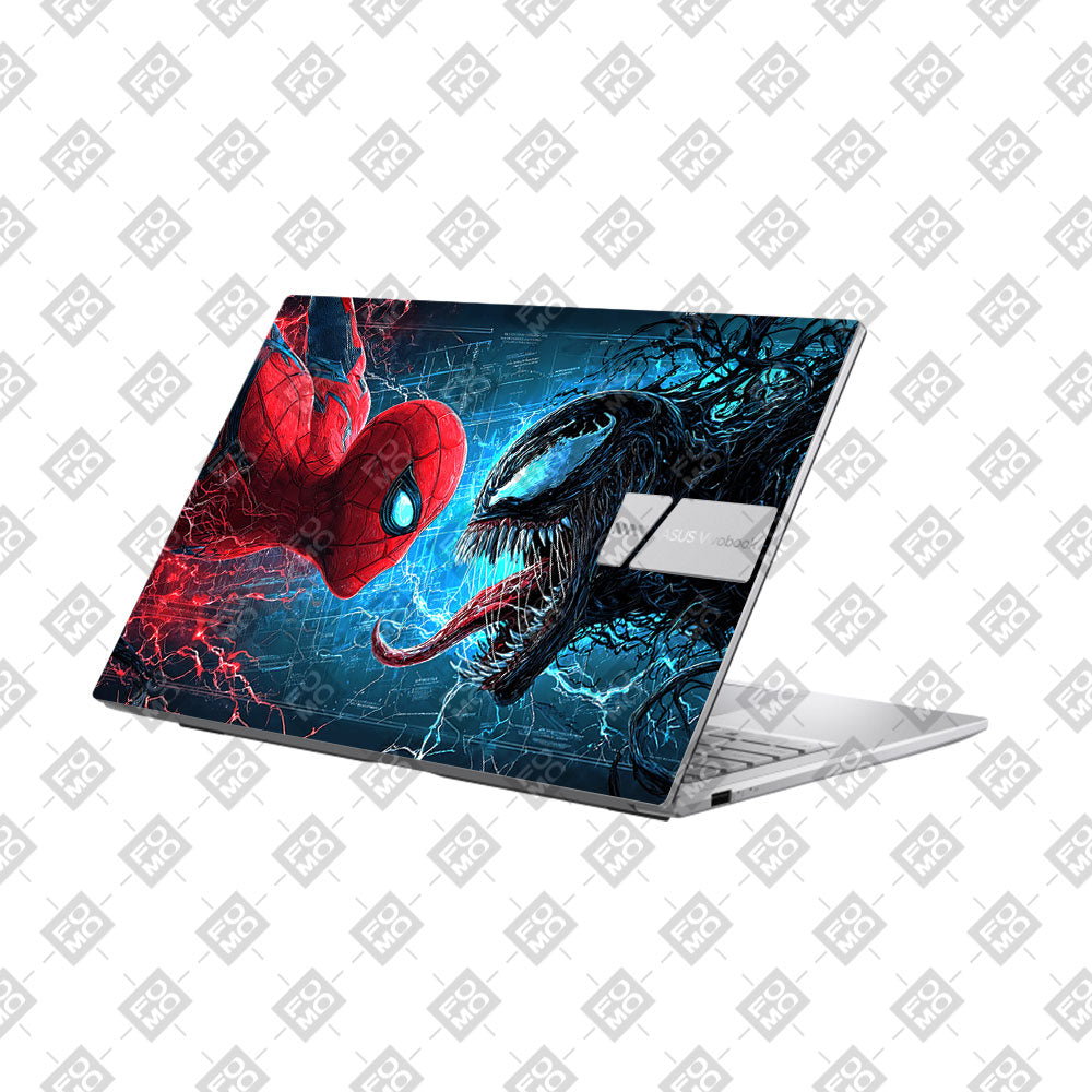 Web Hero Showdown Asus Vivobook 15 X1504ZA 3D Laptop Skin