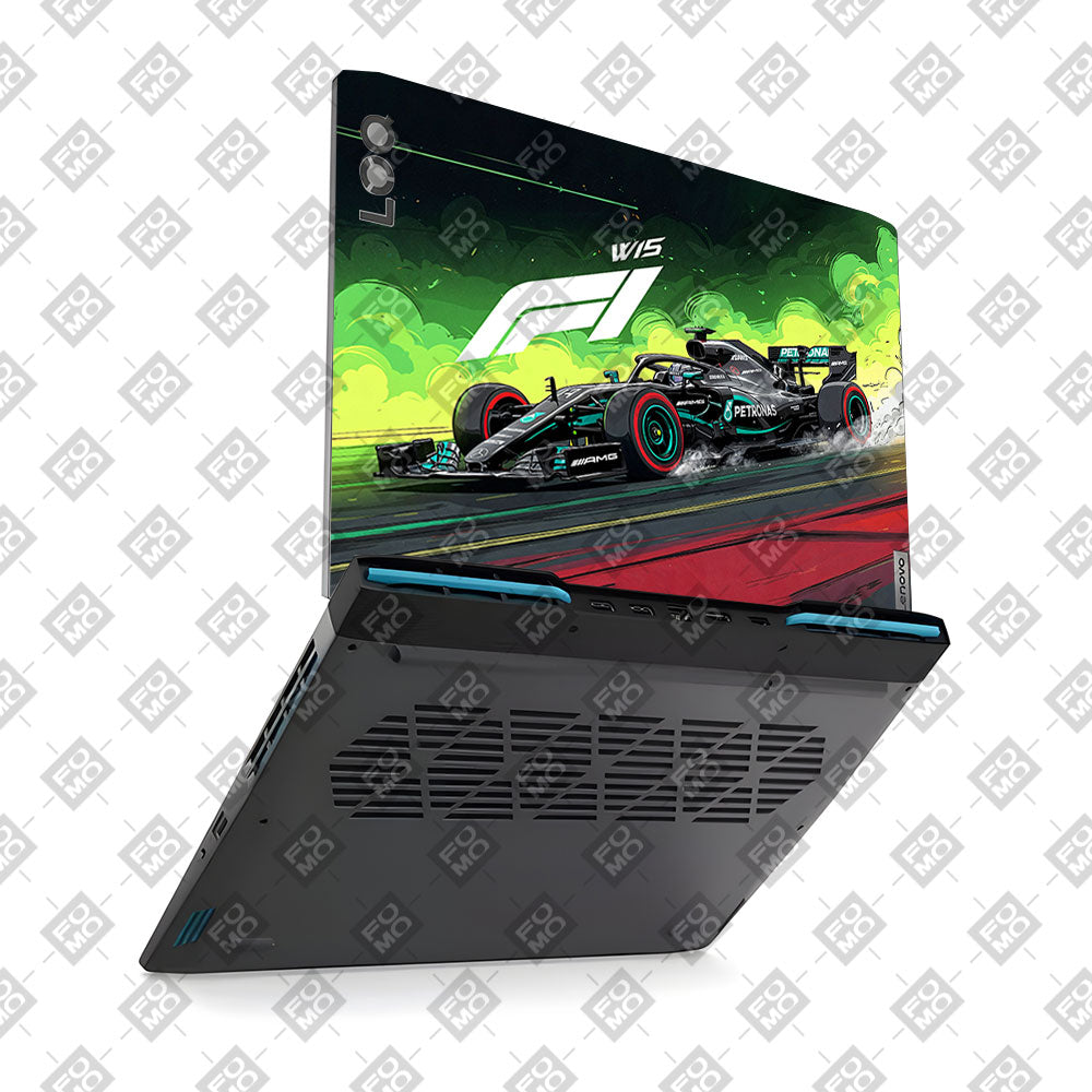 W15 F1 Red Bull x AMG Velocity Lenovo LOQ 2023 15IRH8, 15APH8 3D Laptop Skin